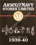 Army & Navy Stores Price List No. 104 1939-40 by Army & Navy Stores Ltd.